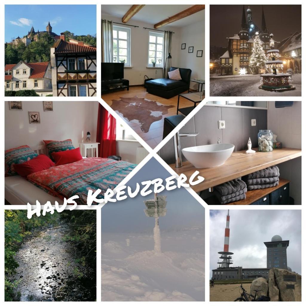Haus Kreuzberg Mit Schlossblick Apartment Wernigerode Exterior photo